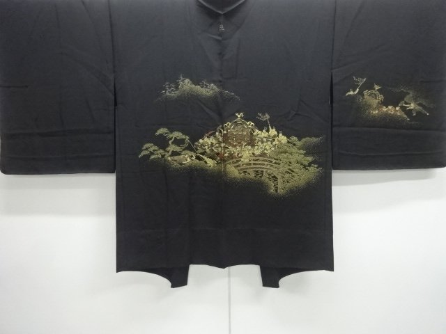 Japanese Kimono / Haori Coat Dochugi Silk
